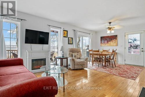 112 Bush Lane, Prince Edward County, ON - Indoor Photo Showing Living Room With Fireplace