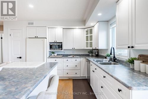 46 Aino Beach Rd, Kawartha Lakes, ON - Indoor Photo Showing Kitchen With Double Sink
