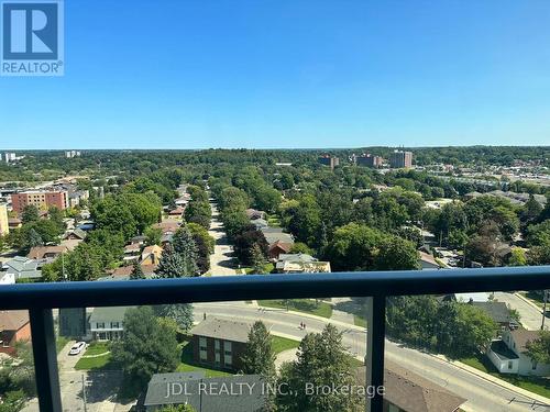 1702 - 158 King Street N, Waterloo, ON - Outdoor With Balcony With View