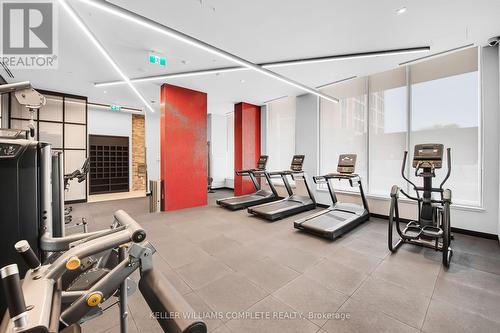 #805 -212 King William St, Hamilton, ON - Indoor Photo Showing Gym Room