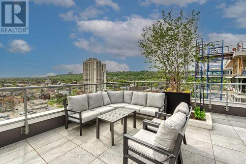 #805 -212 King William St, Hamilton, ON - Outdoor With Balcony With Deck Patio Veranda With View