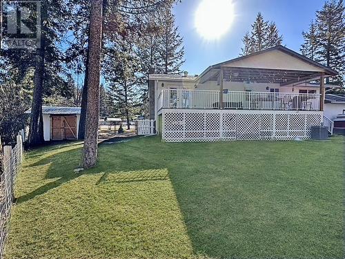 909 Begbie Crescent, Williams Lake, BC - Outdoor With Deck Patio Veranda