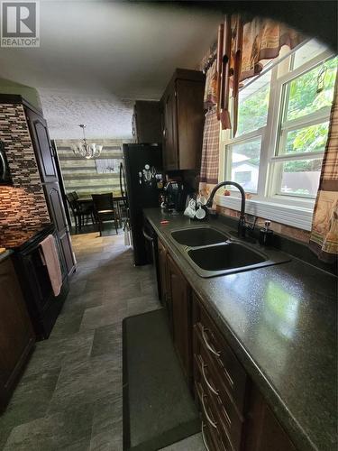 7 Coronation Street, Corner Brook, NL - Indoor Photo Showing Kitchen With Double Sink