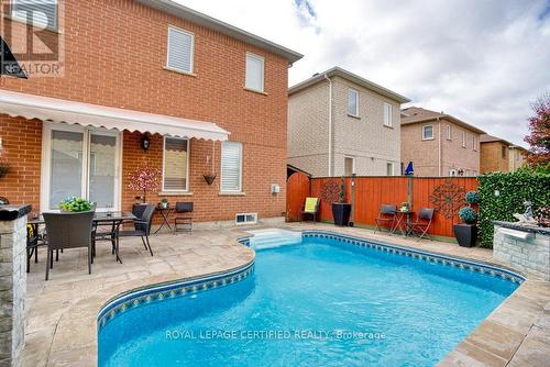 3 Hillpath Cres, Brampton, ON - Outdoor With In Ground Pool With Deck Patio Veranda With Exterior