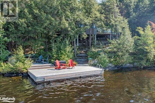 340 Healey Lake, Archipelago South, ON - Outdoor With Deck Patio Veranda