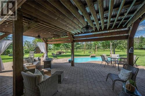 18148 County Road 44 Road, Cornwall, ON - Outdoor With In Ground Pool With Deck Patio Veranda With Exterior
