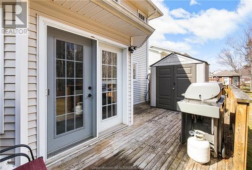 129 Country Club Rd, Riverview, NB - Outdoor With Deck Patio Veranda With Exterior