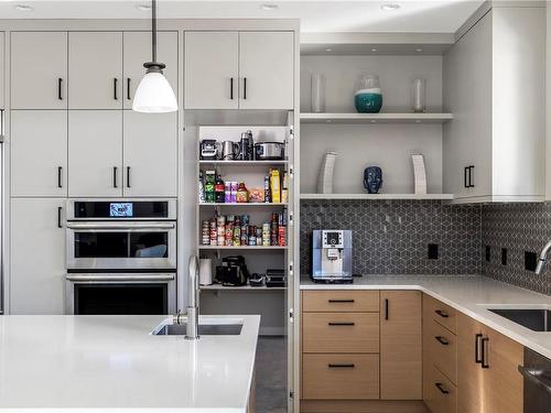 3875 Cadboro Bay Rd, Saanich, BC - Indoor Photo Showing Kitchen With Upgraded Kitchen
