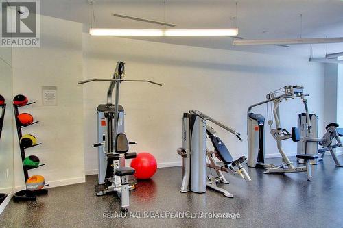 #1701 -14 York St, Toronto, ON - Indoor Photo Showing Gym Room