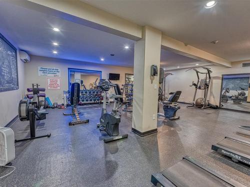 413-6962 Terazona Drive, Kelowna, BC - Indoor Photo Showing Gym Room