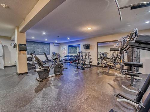 413-6962 Terazona Drive, Kelowna, BC - Indoor Photo Showing Gym Room