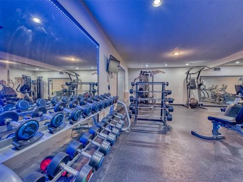 51-6922 Barcelona Drive, Kelowna, BC - Indoor Photo Showing Gym Room