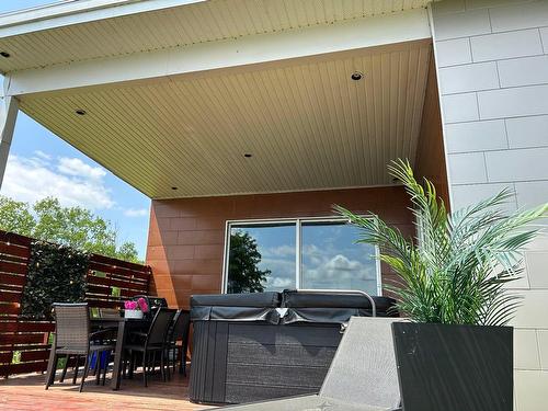 Patio - 4740 Boul. Trudel E., Saint-Boniface, QC - Outdoor With Deck Patio Veranda With Exterior