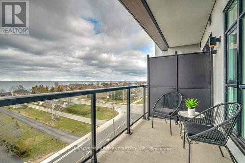 #616 -600 North Service Rd, Hamilton, ON - Outdoor With Balcony With View With Exterior