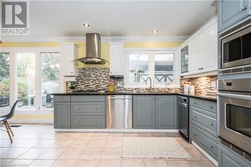 387 Scenic Dr, Brant, ON - Indoor Photo Showing Kitchen With Upgraded Kitchen