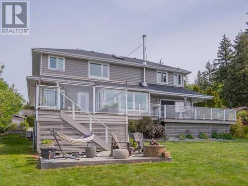 8745 Patricia Road, Powell River, BC - Outdoor With Deck Patio Veranda