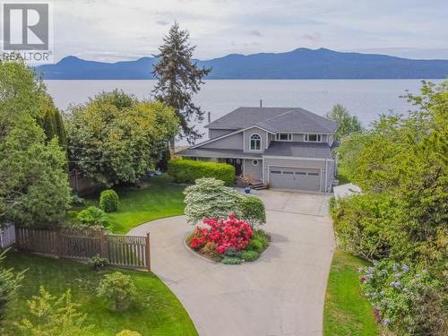 8745 Patricia Road, Powell River, BC - Outdoor With Body Of Water With Deck Patio Veranda