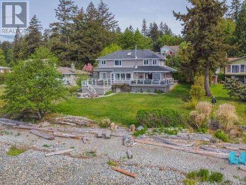 8745 Patricia Road, Powell River, BC - Outdoor With Deck Patio Veranda