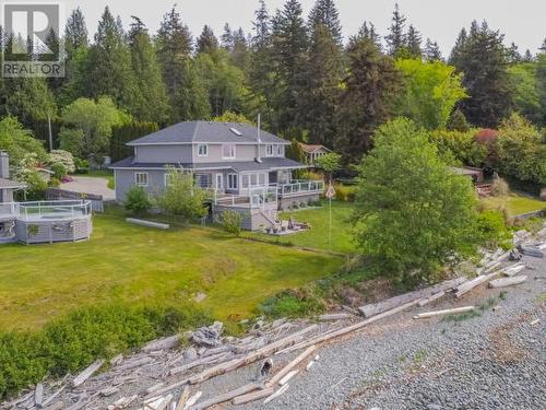 8745 Patricia Road, Powell River, BC - Outdoor With Deck Patio Veranda