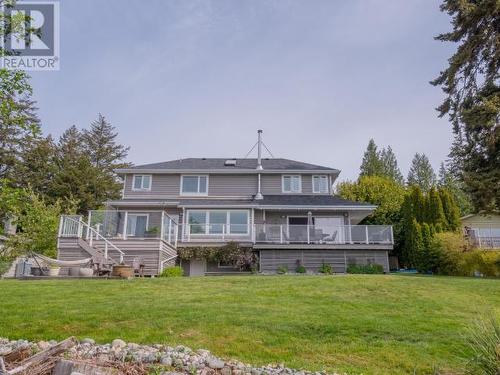 8745 Patricia Road, Powell River, BC - Outdoor With Deck Patio Veranda