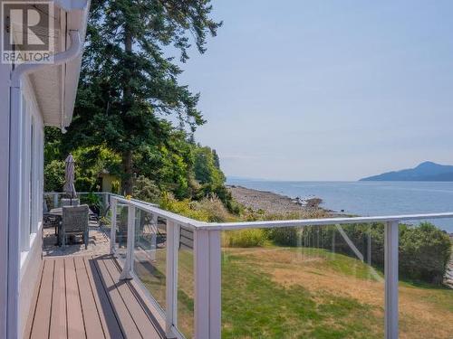 8745 Patricia Road, Powell River, BC - Outdoor With Body Of Water With View