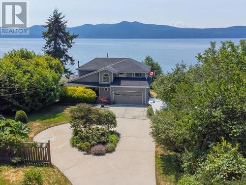 8745 Patricia Road, Powell River, BC - Outdoor With Body Of Water
