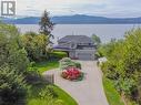 8745 Patricia Road, Powell River, BC  - Outdoor With Body Of Water With Deck Patio Veranda With View 