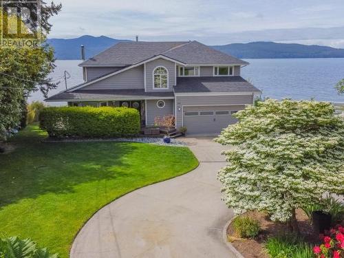 8745 Patricia Road, Powell River, BC - Outdoor With Body Of Water