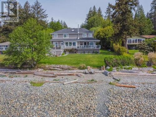 8745 Patricia Road, Powell River, BC - Outdoor With Deck Patio Veranda