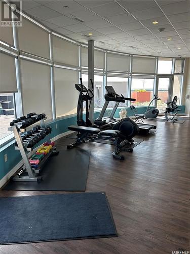 904 2300 Broad Street, Regina, SK - Indoor Photo Showing Gym Room