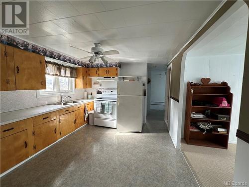 12 Aucoin Street, Campbellton, NB - Indoor Photo Showing Kitchen With Double Sink