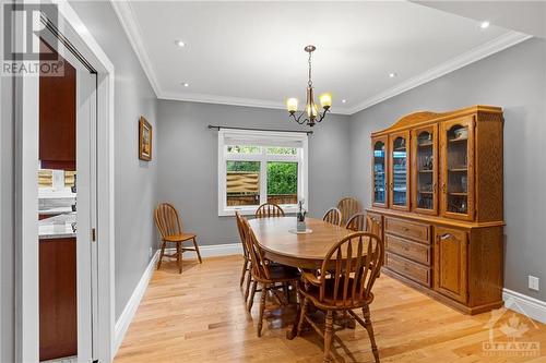 1481 Orchard Avenue, Ottawa, ON - Indoor Photo Showing Dining Room