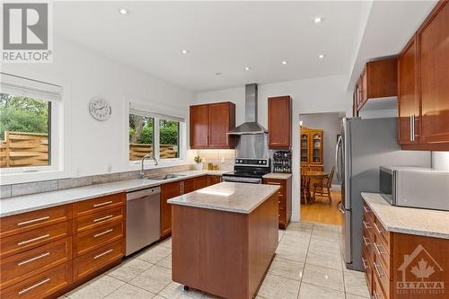 1481 Orchard Avenue, Ottawa, ON - Indoor Photo Showing Kitchen With Double Sink
