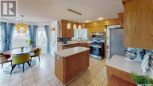 4219 Wascana Ridge, Regina, SK - Indoor Photo Showing Kitchen With Double Sink
