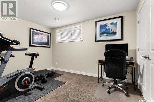 3973 Sandhill Crescent, Regina, SK - Indoor Photo Showing Gym Room