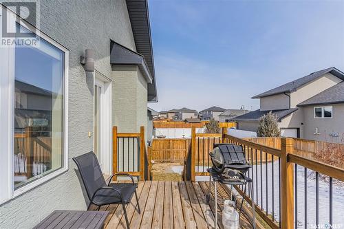 907 Hunter Road, Saskatoon, SK - Outdoor With Deck Patio Veranda With Exterior