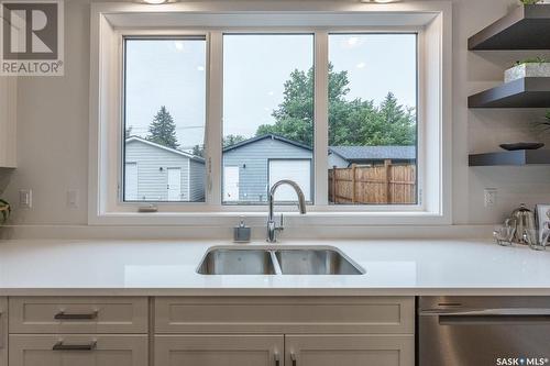 1334 Colony Street, Saskatoon, SK - Indoor Photo Showing Kitchen With Double Sink