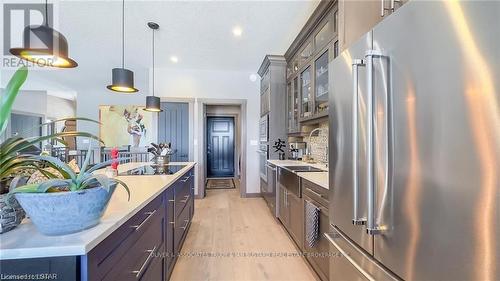 68 Deerfield Rd, Lambton Shores, ON - Indoor Photo Showing Kitchen With Stainless Steel Kitchen With Upgraded Kitchen