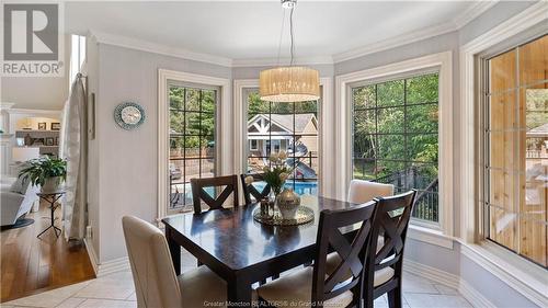 9 Mayfair Crt, Riverview, NB - Indoor Photo Showing Dining Room