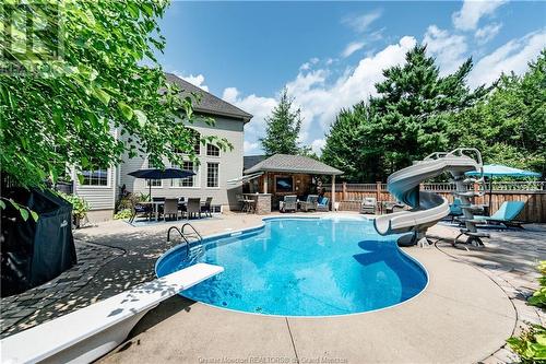 9 Mayfair Crt, Riverview, NB - Outdoor With In Ground Pool