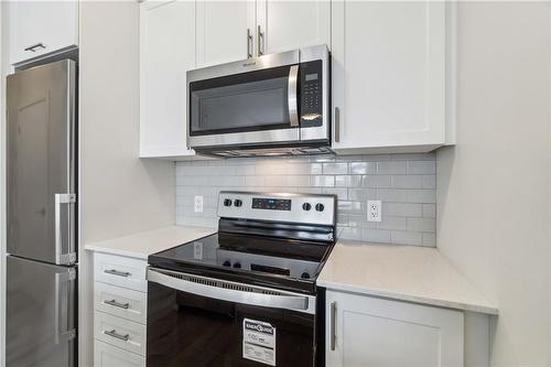 600 North Service Road|Unit #105, Hamilton, ON - Indoor Photo Showing Kitchen With Stainless Steel Kitchen With Upgraded Kitchen