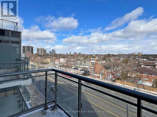 #530 -50 Ann O'Reilly Rd, Toronto, ON - Outdoor With Balcony With View