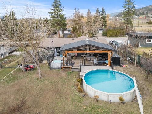 610 Pottery Road, Vernon, BC - Outdoor With Above Ground Pool