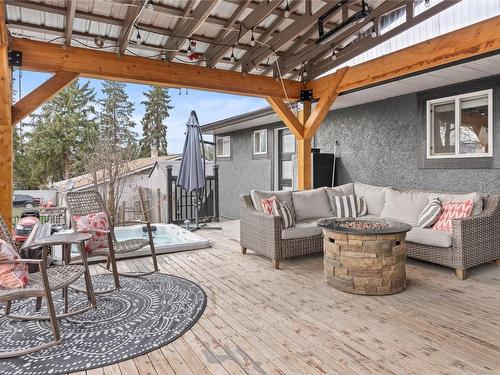 610 Pottery Road, Vernon, BC - Outdoor With Deck Patio Veranda With Exterior