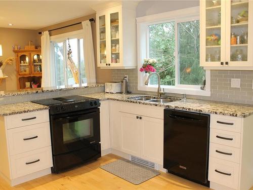 1273 Kathleen Dr, Duncan, BC - Indoor Photo Showing Kitchen With Double Sink