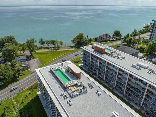Photo aÃ©rienne - 602-170 Rue Principale, Saint-Zotique, QC - Outdoor With Body Of Water With View