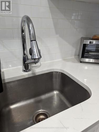 22 Lottridge St, Hamilton, ON - Indoor Photo Showing Kitchen With Double Sink