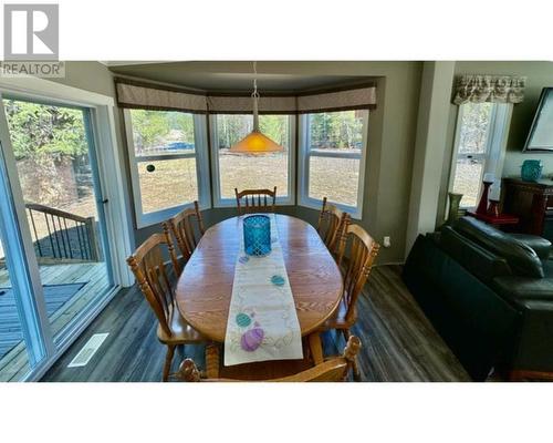 4861 Birch Lane, Barriere, BC - Indoor Photo Showing Dining Room