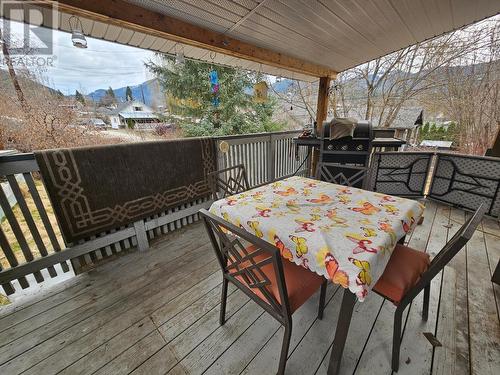 1866 Cole  Street, Fruitvale, BC - Outdoor With Deck Patio Veranda With Exterior