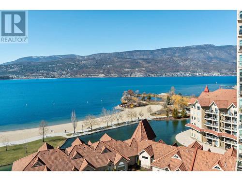 1152 Sunset Drive Unit# 1403, Kelowna, BC - Outdoor With Body Of Water With View